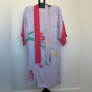 Vintage Flora Kung Silk Dress